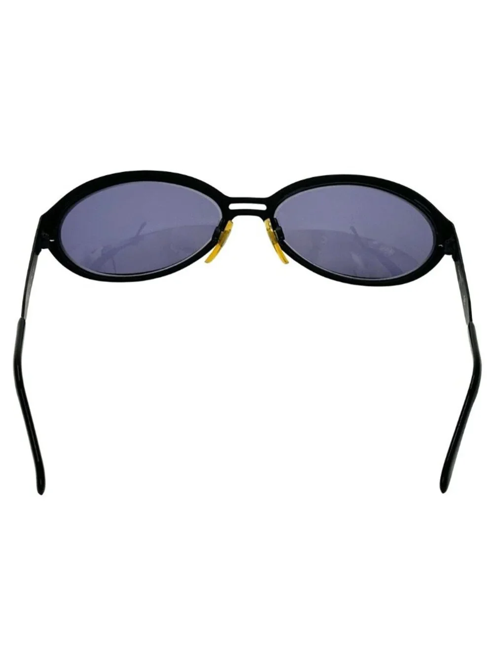 Chanel Sunglasses CC Logo Black Oval Eyewear